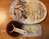 大根ステーキ＊きのこバター醤油のソース作り方3写真