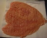 鶏むね肉でピザさん☆作り方1写真