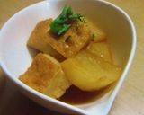 *厚揚げと大根の煮物♪韓国風*作り方7写真