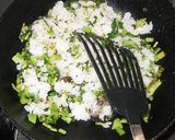 大根葉de焼き飯作り方2写真