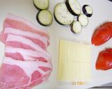 ルクエで♪ ナストマチーズの重ね蒸し作り方1写真
