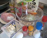 ハンバーグなのに豆腐っ？なトマト煮込み♪作り方1写真