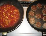 ハンバーグなのに豆腐っ？なトマト煮込み♪作り方4写真