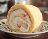 ふんわり苺のロールケーキ作り方12写真