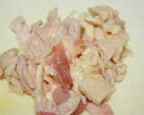 切干大根と鶏皮の酢の物作り方2写真