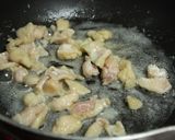 切干大根と鶏皮の酢の物作り方3写真