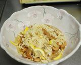 切干大根と鶏皮の酢の物作り方6写真