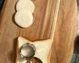 食パンで雪だるまサンドケーキ作り方1写真