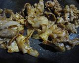 豚こま肉BBQソース炒め作り方3写真