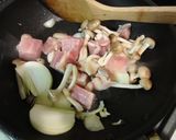 お家にあるもので簡単クリームパスタ★作り方2写真