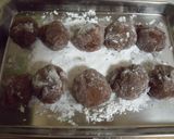 モチモチ☆お豆腐のチョコクリーム大福作り方9写真