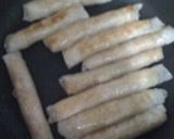 生春巻きの皮で棒餃子☆うまい☆モチモチ☆作り方5写真