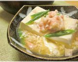 味付け簡単♪温か豆腐の海老白雪あんかけ作り方7写真