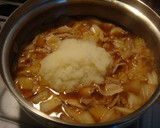 豚バラ肉と白菜のとろとろみぞれ煮☆作り方5写真