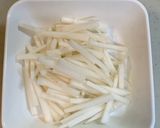 大根皮のだしきんぴら作り方1写真