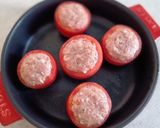 トマト*ファルシ(フランス風 トマトの肉詰め)作り方5写真