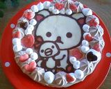 誕生日ケーキに♪チョコキャラクターケーキ作り方12写真