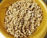 カシューナッツの塩抜き(食品乾燥機)作り方2写真