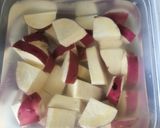 牛肉と秋野菜の醤油炒め🐮🍠🍄‍🟫作り方2写真