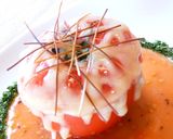 春待ち温トマチーズ…雪解けチーズとろけ作り方7写真