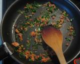 焼さけあらほぐしを使って桃色炒飯♪作り方1写真