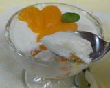 ふんわりヨーグルトムース ミカン入り作り方10写真