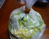 ビニル袋で簡単美味しい白菜漬け作り方4写真