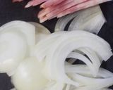 焼きミートソースパスタin卵作り方1写真