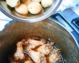 新じゃがと手羽元のこって～り煮♪作り方4写真