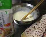 蓮根はさみ揚げ★タイ風・・隠し味は・・作り方5写真