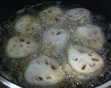 蓮根はさみ揚げ★タイ風・・隠し味は・・作り方6写真