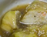 肉卵なし＊はんぺんと豆腐のロールキャベツ作り方6写真