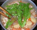 ●挽肉の肉じゃが●作り方7写真