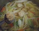 簡単＊からだがホッとする鶏団子スープ作り方8写真
