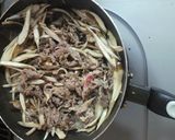 5分で!牛肉とごぼうの炒め煮作り方2写真