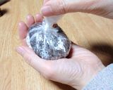 冷凍☆ロールケーキの茶巾絞り作り方3写真