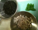 ひじきとれんこんサラダ作り方1写真