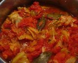 鶏肉とキャベツのとろとろトマト煮込み☆作り方6写真