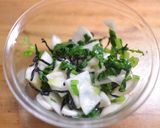 葉っぱごとカブご飯作り方1写真