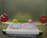 雛祭り押し寿司の飾り作り方10写真