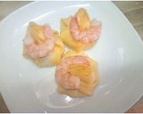 エビで留めて☆ちらし寿司の巾着包み作り方4写真