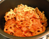 れんこんと長ネギのキムチチーズ焼き作り方3写真