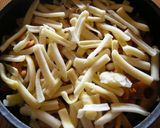 れんこんと長ネギのキムチチーズ焼き作り方4写真