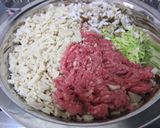 高野豆腐と豚ミンチの簡単餃子☆作り方3写真