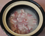 菜の花と塩麹豚のちらし鮨作り方1写真