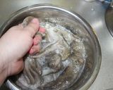 シンプルな☆イイダコの煮つけ作り方1写真
