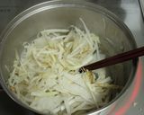エコ料理☆大根の皮のきんぴら作り方2写真