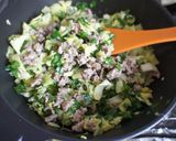 ☆｡野菜たっぷり　和風あん餃子｡☆作り方4写真