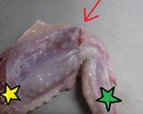 自分で作れちゃうよ＊手羽先チューリップ＊作り方4写真