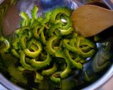 ゴーヤ炒め☆カレー風味作り方2写真